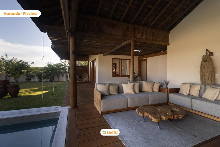 Casa com piscina incrível no Fortim por Tactu