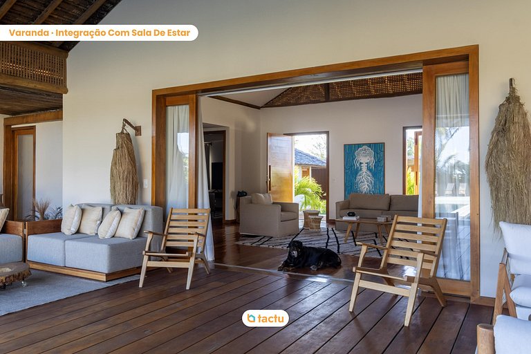 Casa com piscina incrível no Fortim por Tactu
