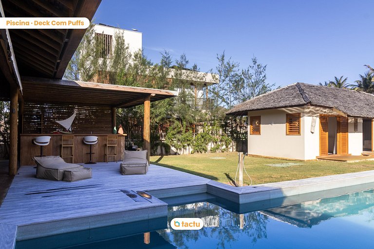 Casa com piscina incrível no Fortim por Tactu
