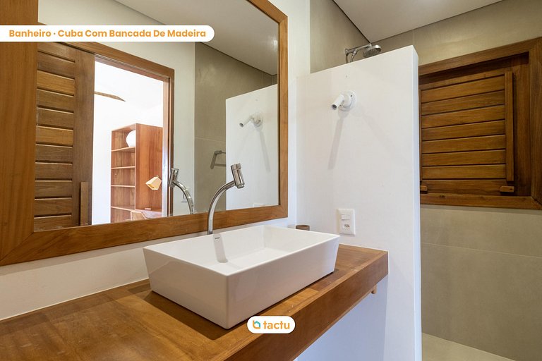 Casa com piscina incrível no Fortim por Tactu
