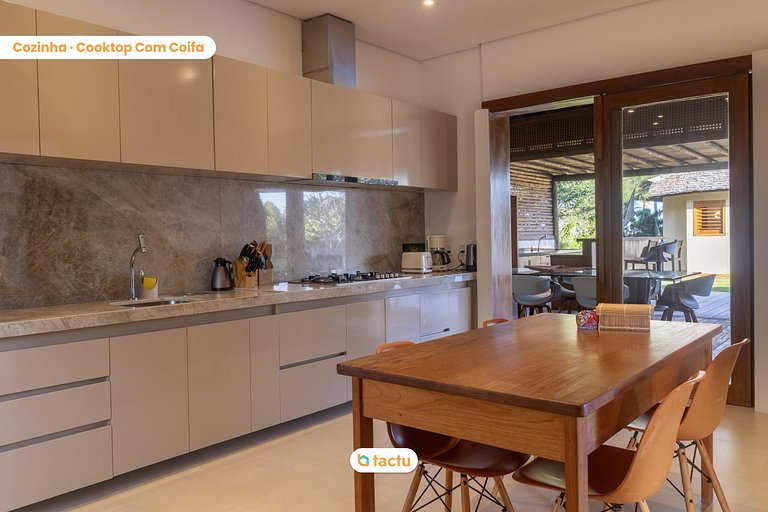Casa com piscina incrível no Fortim por Tactu