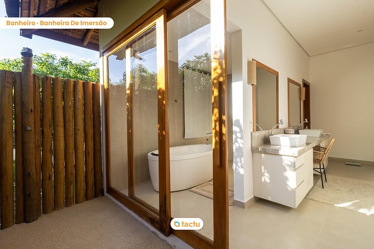 Casa com piscina incrível no Fortim por Tactu