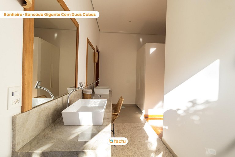 Casa com piscina incrível no Fortim por Tactu