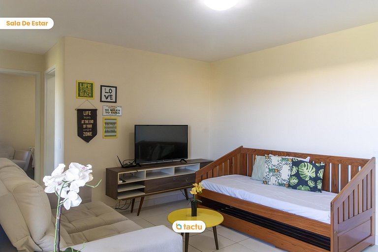 Apto en condominio con acceso exclusivo a la playa