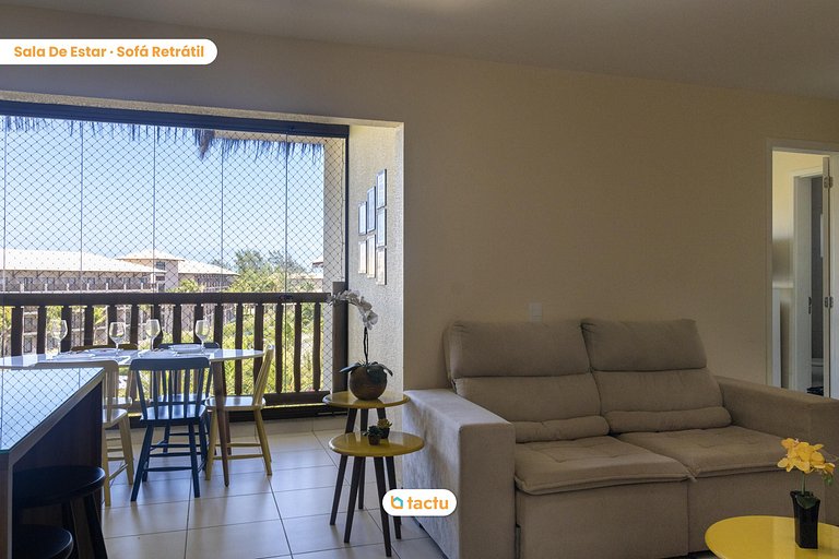 Apartment in condo with exclusive beach access