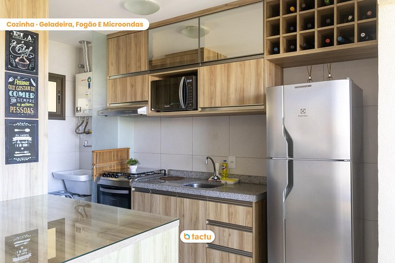 Apartment in condo with exclusive beach access