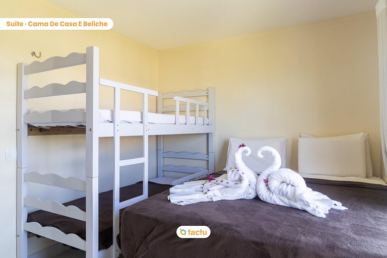 Apartment in condo with exclusive beach access