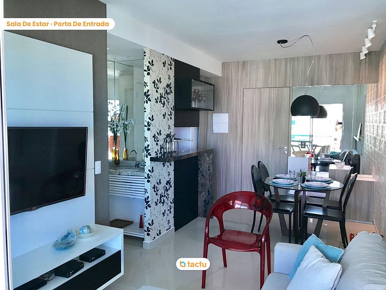 Apartamento com vista mar na Praia do Futuro