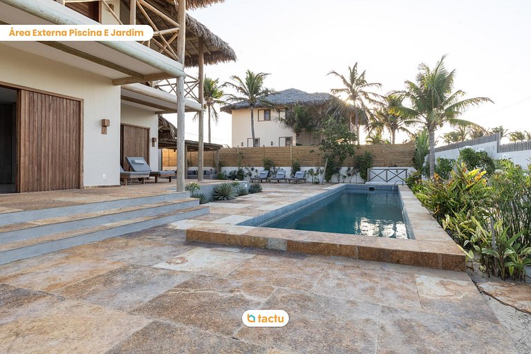 Casa luxuosa no Fortim com piscina