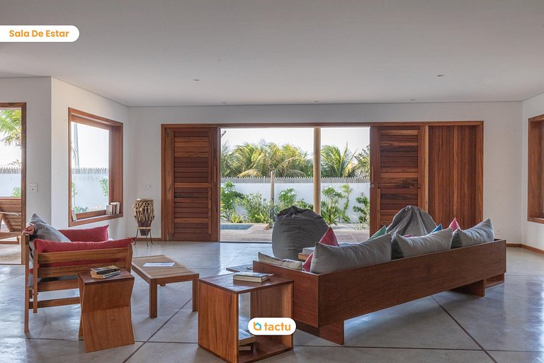 Luxury house in Fortim with pool