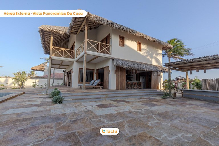 Casa luxuosa no Fortim com piscina