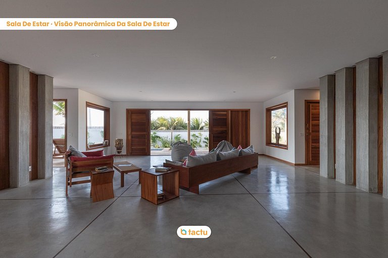 Casa luxuosa no Fortim com piscina