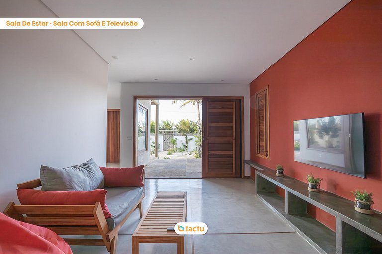 Casa luxuosa no Fortim com piscina