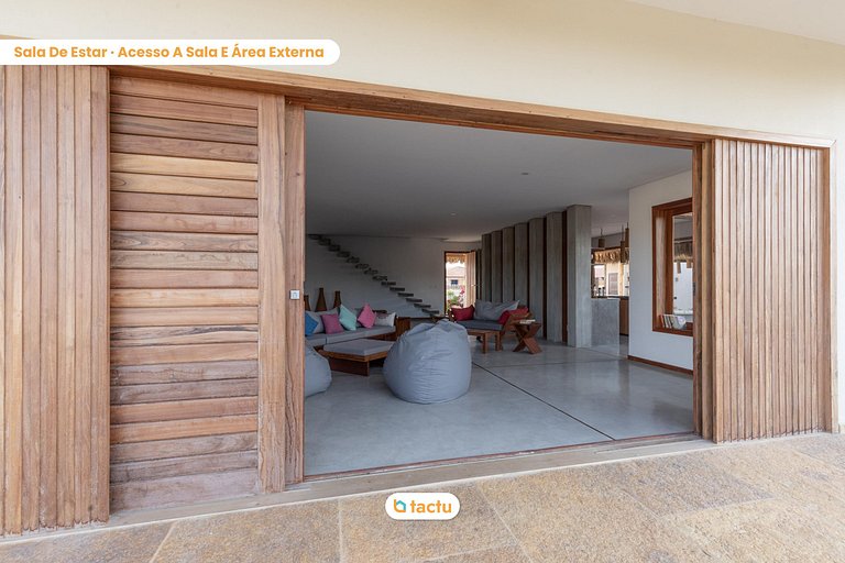 Casa luxuosa no Fortim com piscina