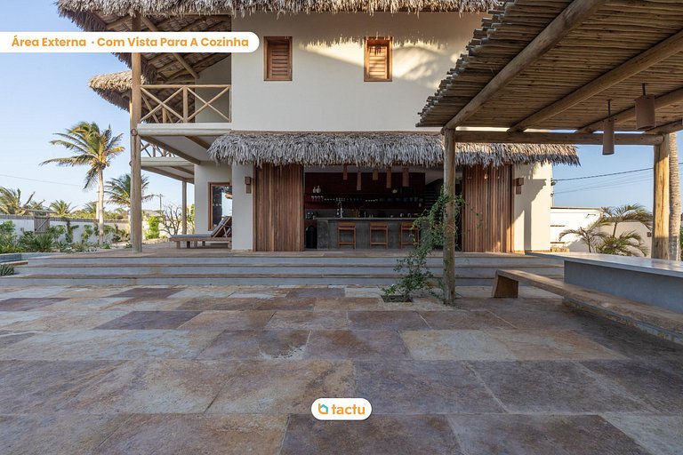 Luxury house in Fortim with pool