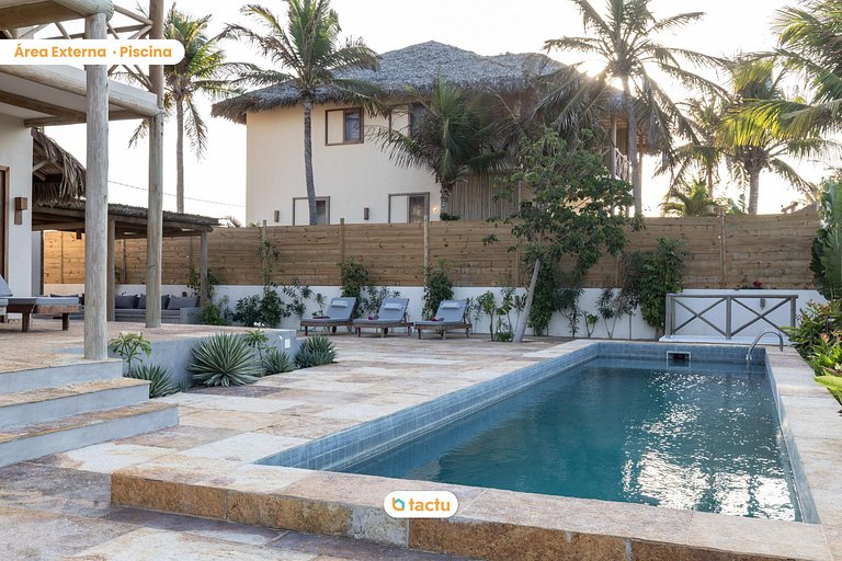 Luxury house in Fortim with pool