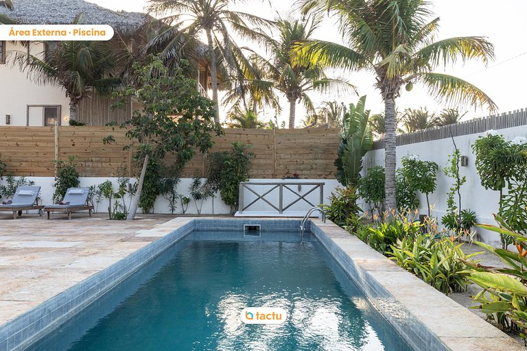 Luxury house in Fortim with pool