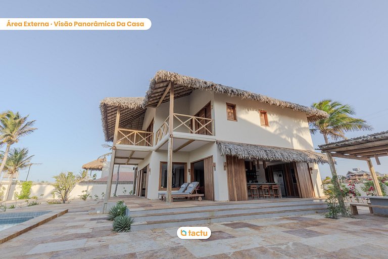 Casa luxuosa no Fortim com piscina