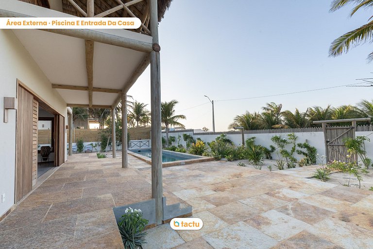 Casa luxuosa no Fortim com piscina