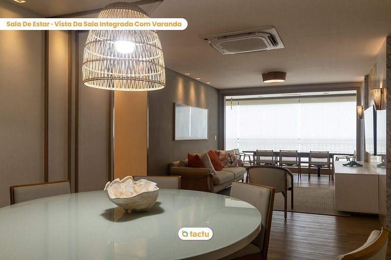 Enorme apartamento frente al mar en Mandara