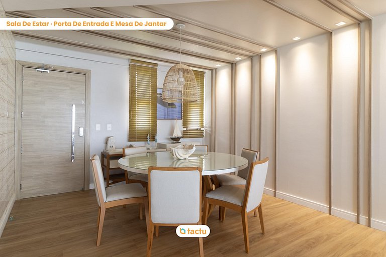 Apartamento enorme frente mar no Mandara