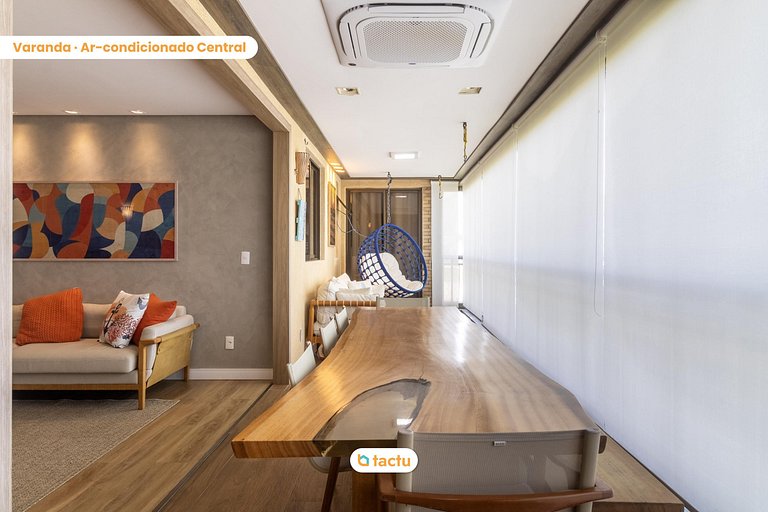 Enorme apartamento frente al mar en Mandara