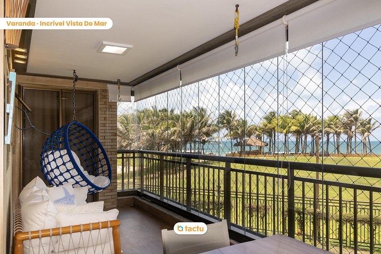 Apartamento enorme frente mar no Mandara