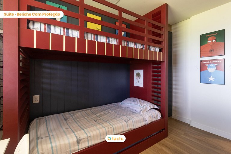 Apartamento enorme frente mar no Mandara