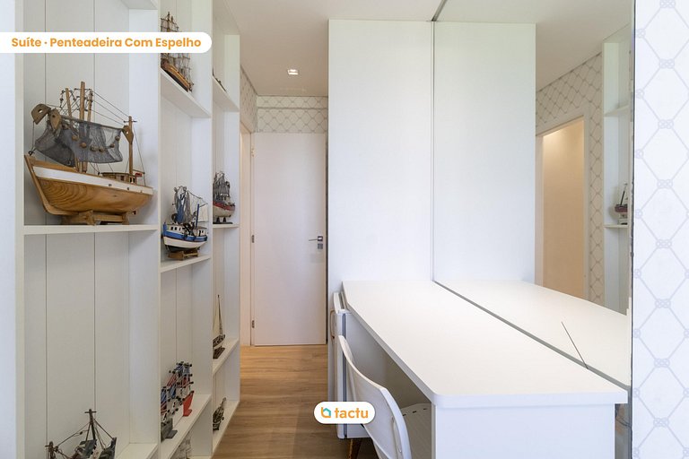 Apartamento enorme frente mar no Mandara