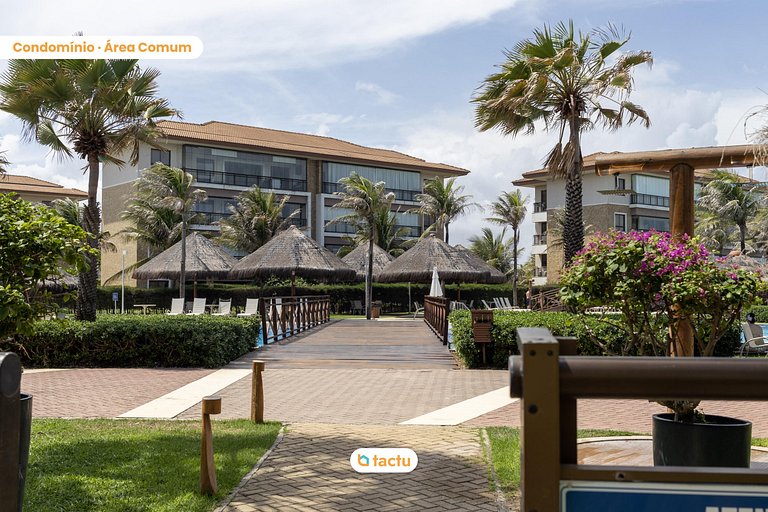 Apartamento enorme frente mar no Mandara