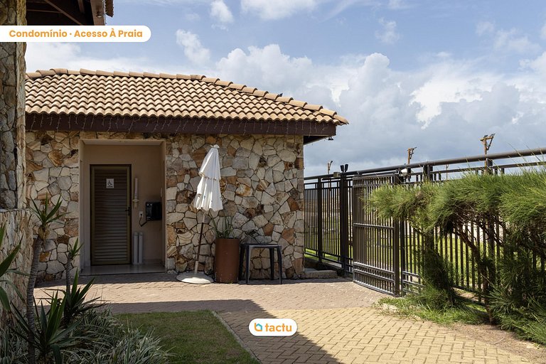 Apartamento enorme frente mar no Mandara
