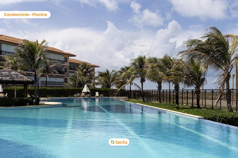 Apartamento enorme frente mar no Mandara