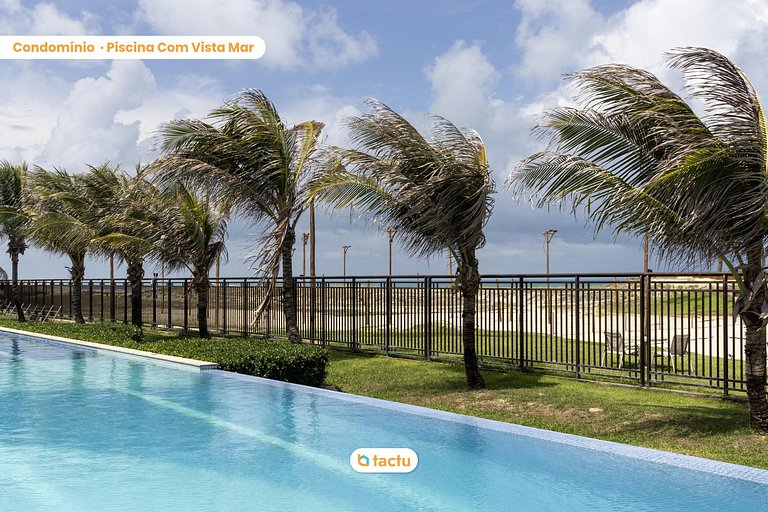 Apartamento enorme frente mar no Mandara