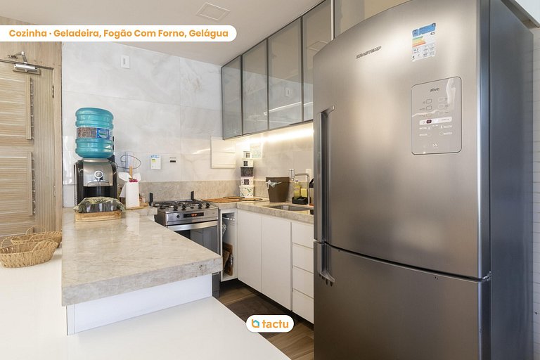 Apartamento térreo luxuoso no VG Sun Cumbuco