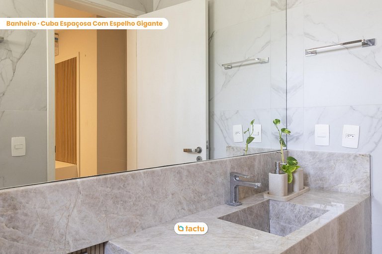 Apartamento térreo luxuoso no VG Sun Cumbuco