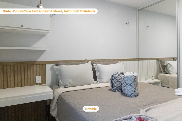 Apartamento térreo luxuoso no VG Sun Cumbuco
