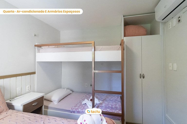 Apartamento térreo luxuoso no VG Sun Cumbuco