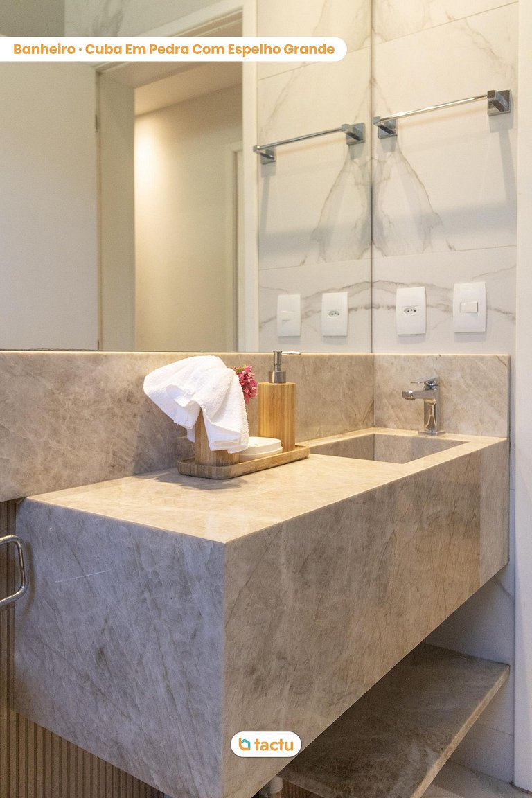 Apartamento térreo luxuoso no VG Sun Cumbuco
