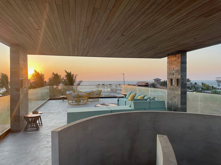 Vila Luzes c/ Rooftop, Serviço e Vista Mar Fortim
