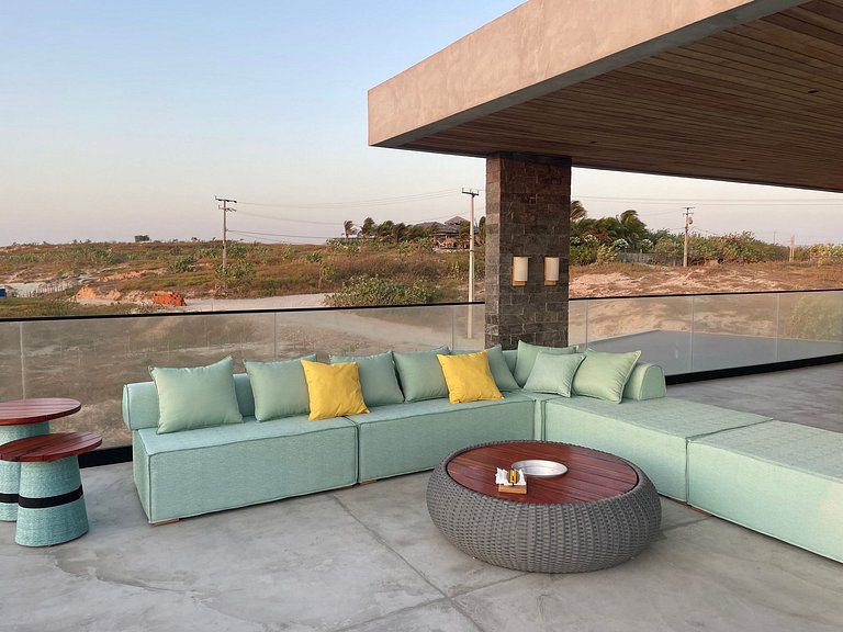 Vila Luzes c/ Rooftop, Serviço e Vista Mar Fortim