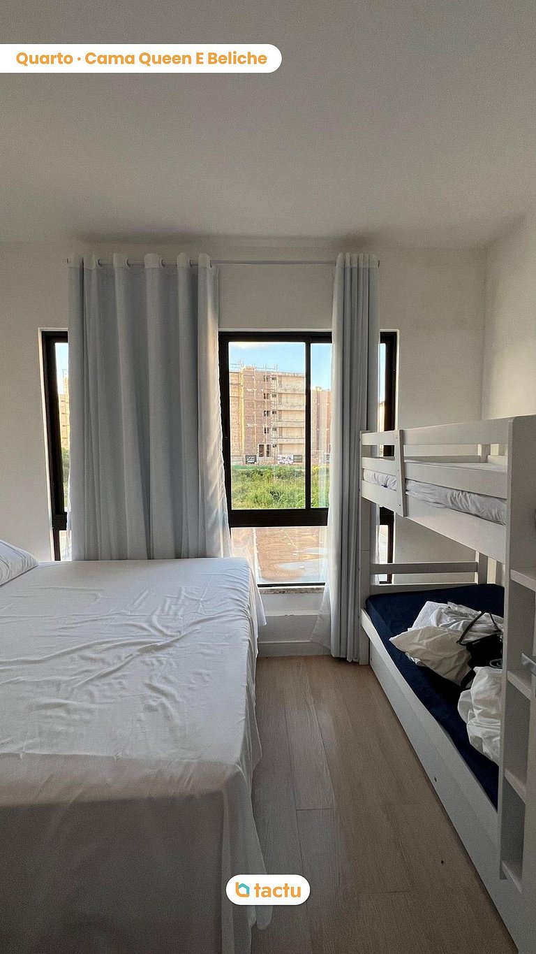 Duplex luxo em condomínio ao lado da praia
