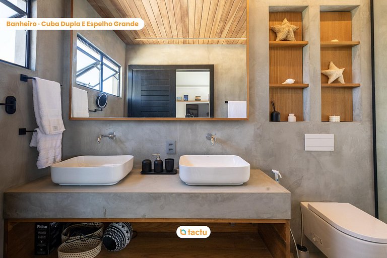 Villa Luzes Rooftop, Service et Vue Mer à Fortim