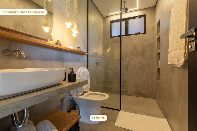 Villa Luzes Rooftop, Service et Vue Mer à Fortim