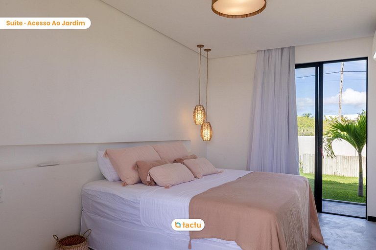 Villa Luzes Rooftop, Service and Sea View Fortim