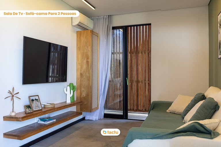 Villa Luzes Rooftop, Service et Vue Mer à Fortim