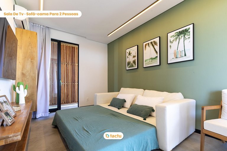 Villa Luzes Rooftop, Service et Vue Mer à Fortim