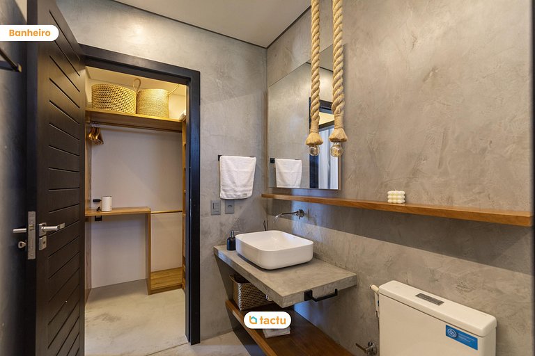Villa Luzes Rooftop, Service et Vue Mer à Fortim