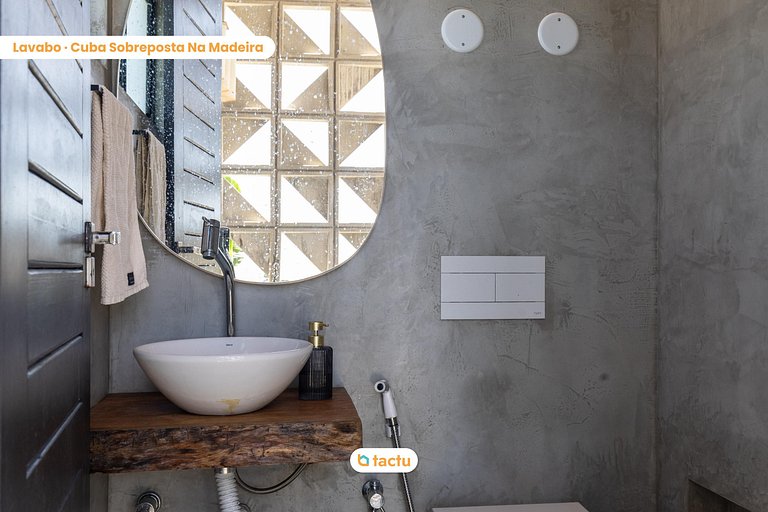 Villa Luzes Rooftop, Service et Vue Mer à Fortim