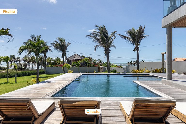 Villa Luzes Rooftop, Service et Vue Mer à Fortim