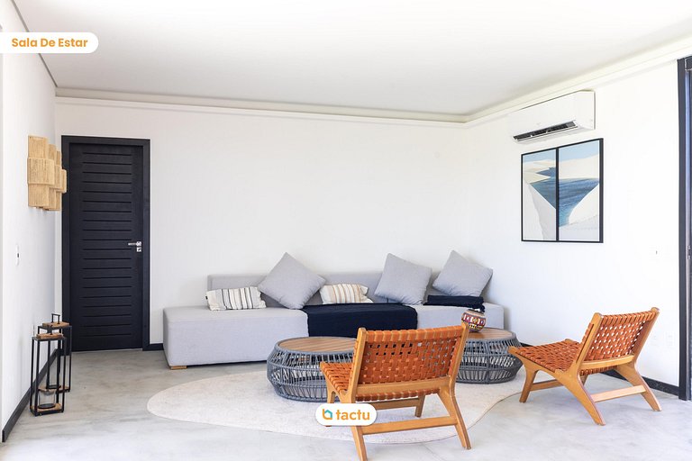 Villa Luzes Rooftop, Service et Vue Mer à Fortim
